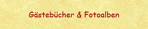 Gstebcher & Fotoalben