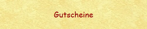 Gutscheine