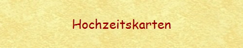 Hochzeitskarten
