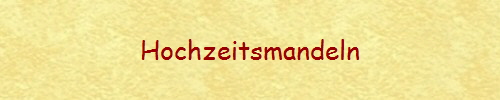 Hochzeitsmandeln