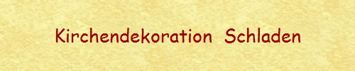 Kirchendekoration  Schladen