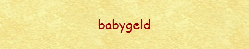 babygeld
